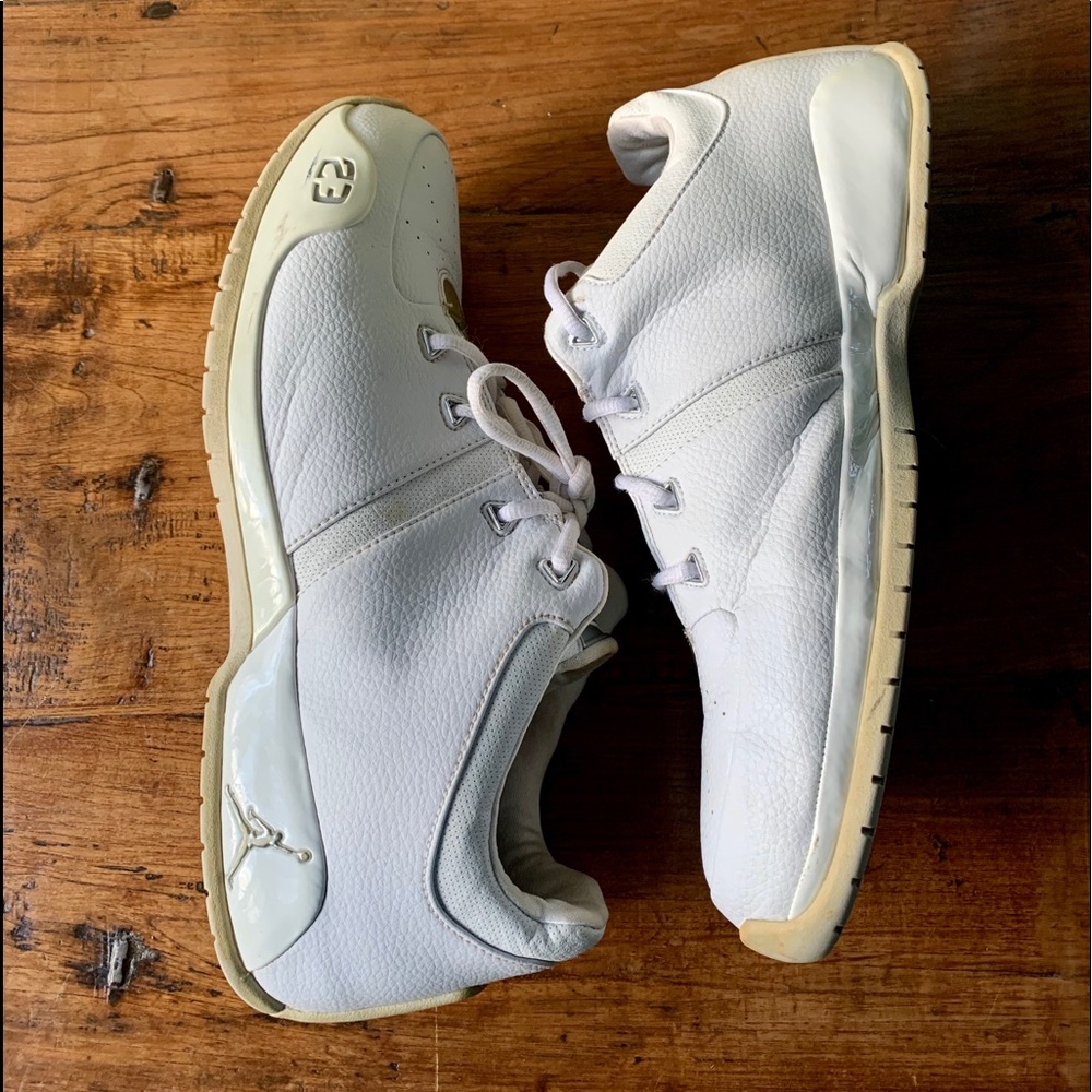 Nike Jordan Excellent Condition White Shoe